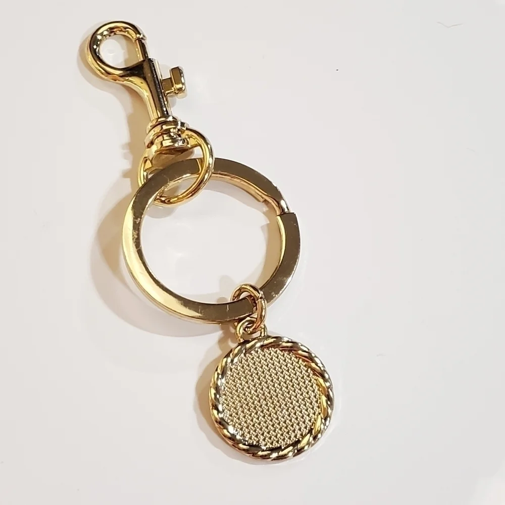 Love Express Goldtone clip keyring key Fob chain purse backpack clip